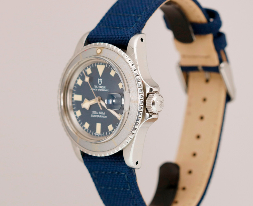 1970's Tudor Prince OysterDate Submariner Stainless Steel Vintage Dive Watch Ref. 9411/0