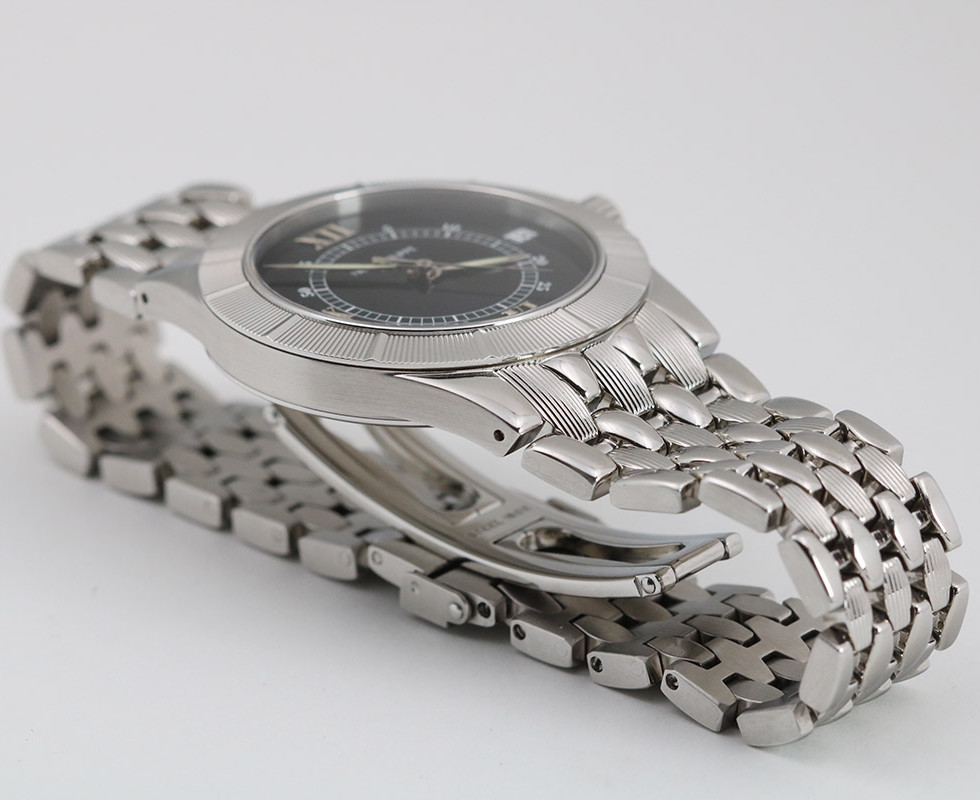 Patek Philippe Stainless Steel Neptune Wrist Watch On Bracelet Ref. 5080/1A