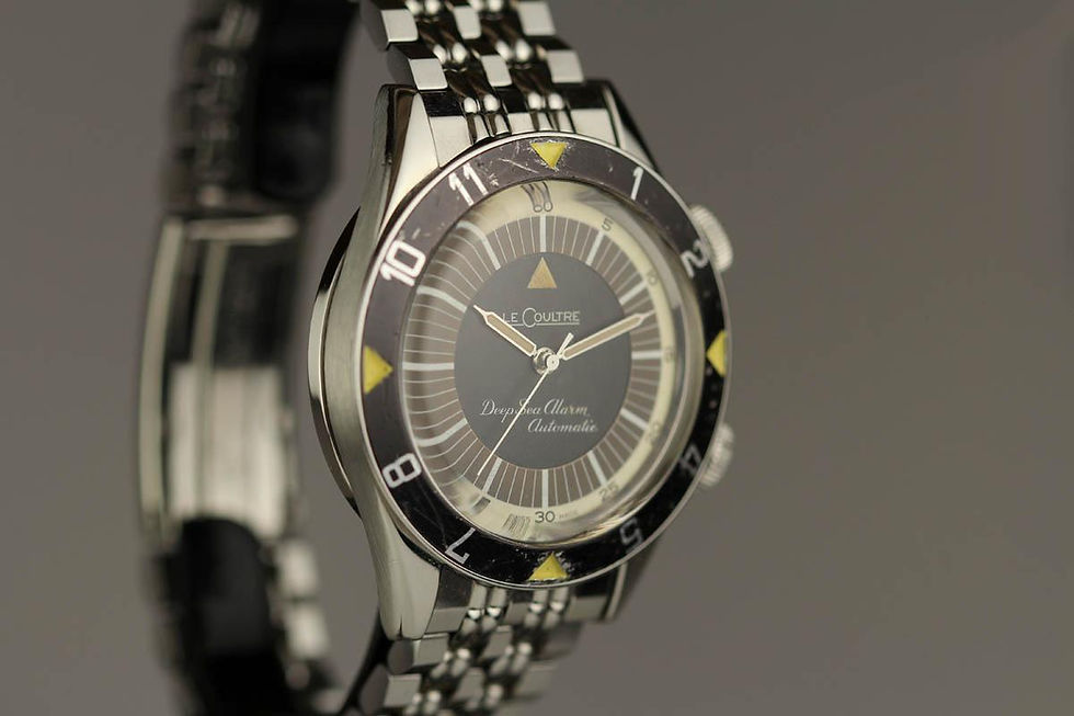 1960's LeCoultre Deep Sea Automatic Wrist Watch