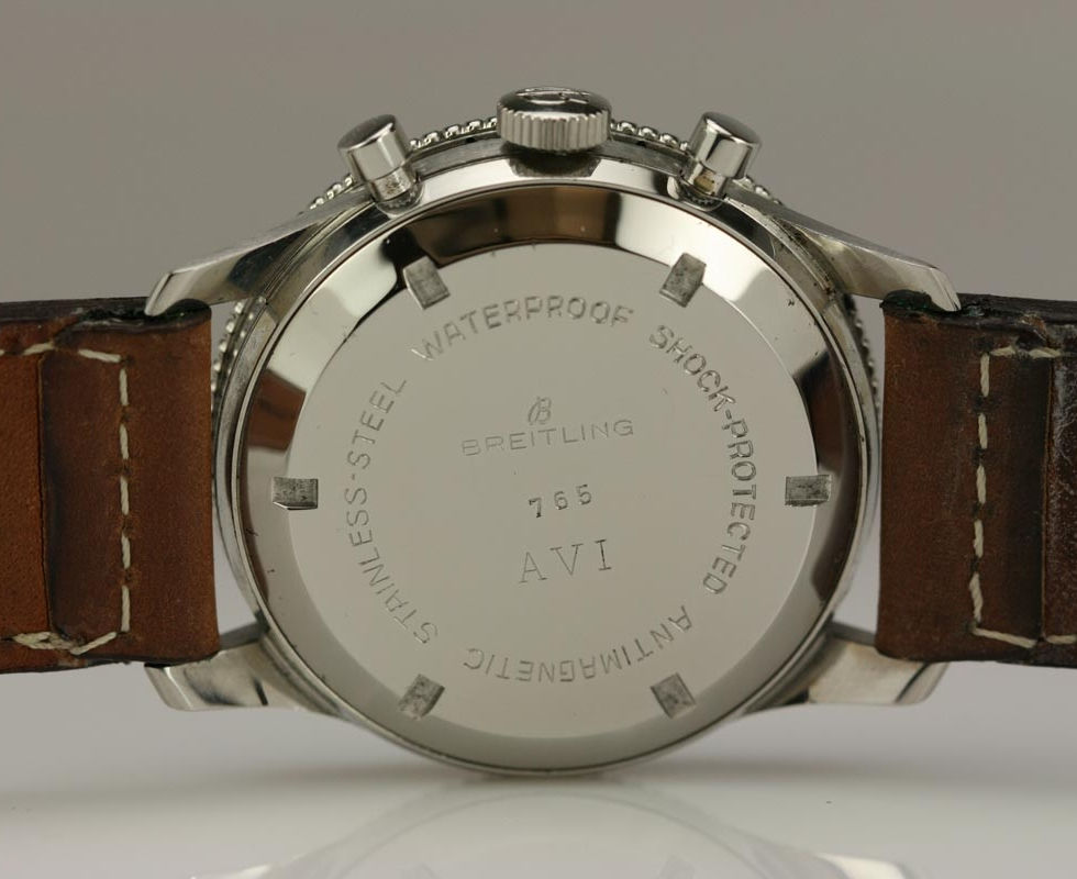 Breitling Co-Pilot Vintage Chronograph Back