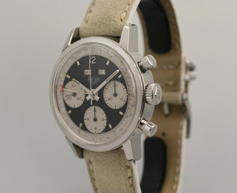 Heuer Triple Date Chronograph Dato Ref 2547