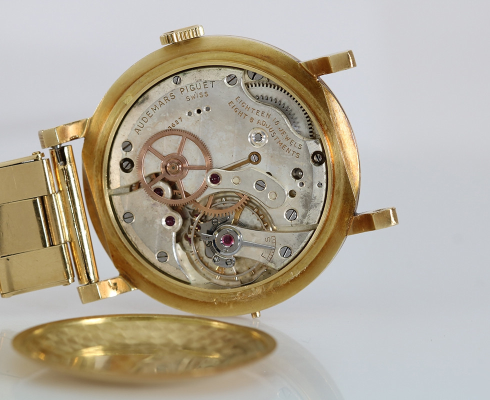 Audemars Piguet 18kt Yellow Gold 'Stop Seconds' Ref. 5065ba VZ Movement