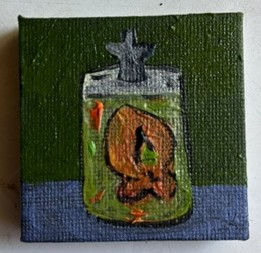 Vagina in a Jar A3 by Mollie Howey