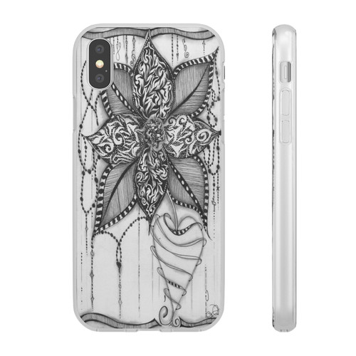 iPhone Cases | Zen Heart Flower | allinthedetails.art