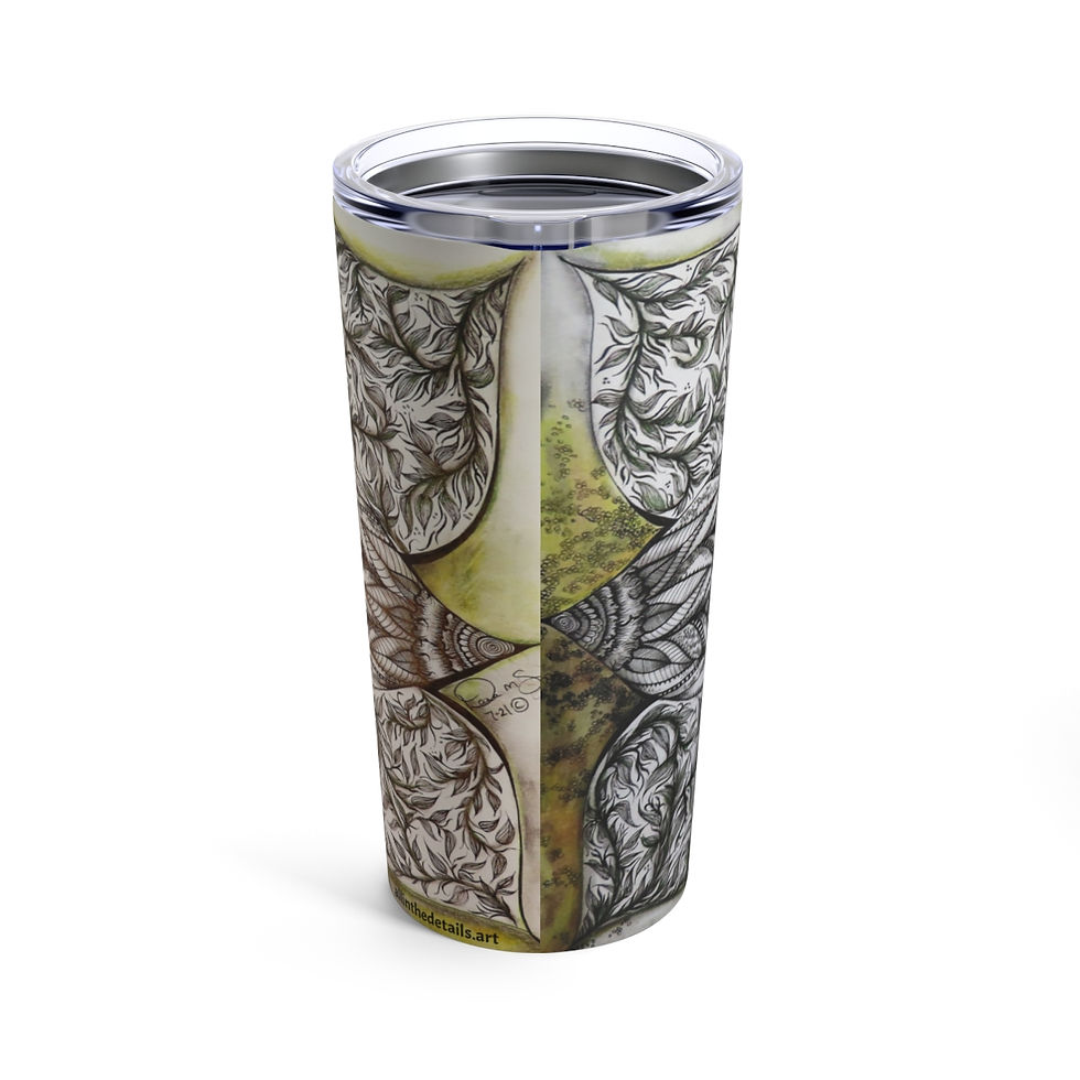 Thumbnail: Tumbler Mug 20oz | Golden Sunflower