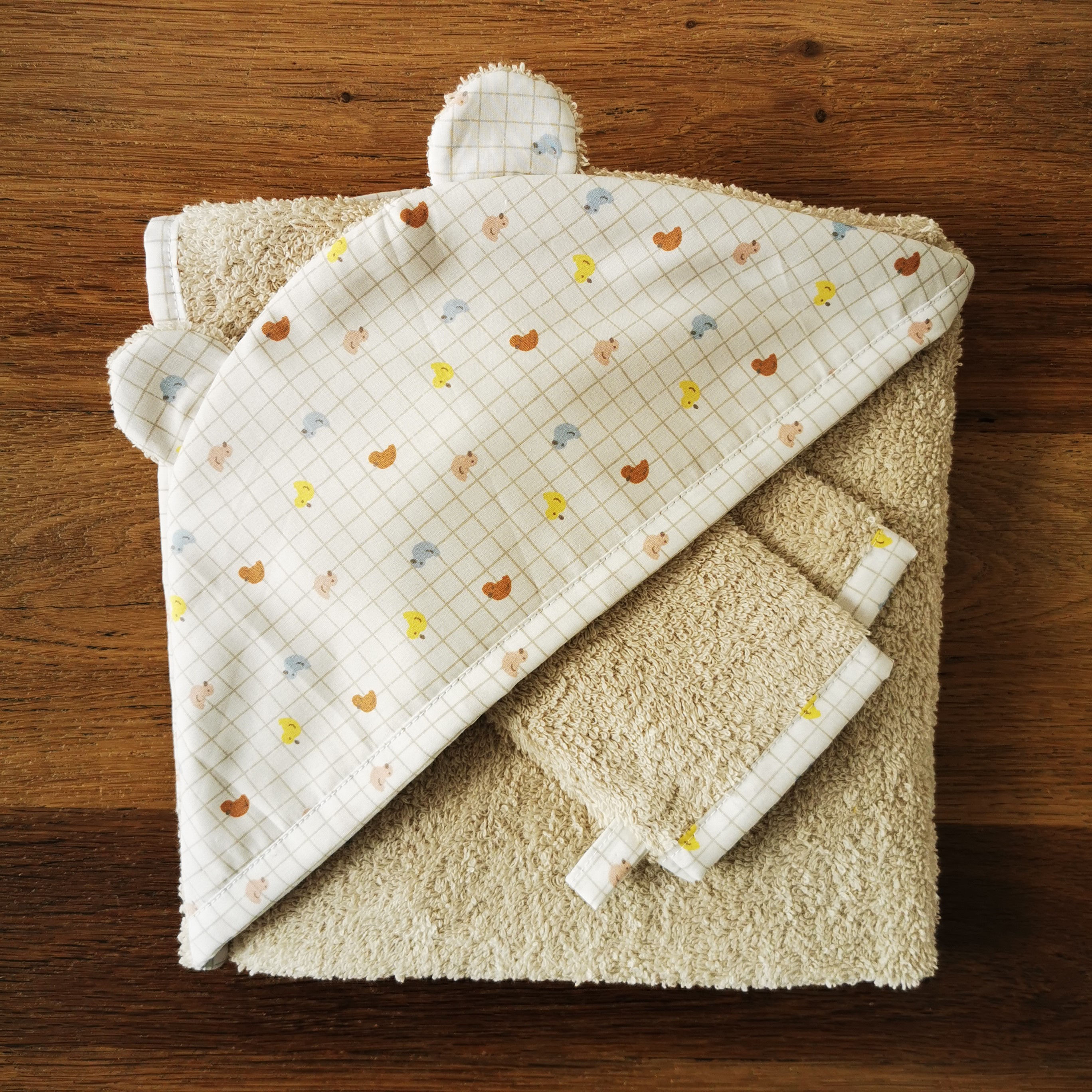 Cape de bain bio - Oscar