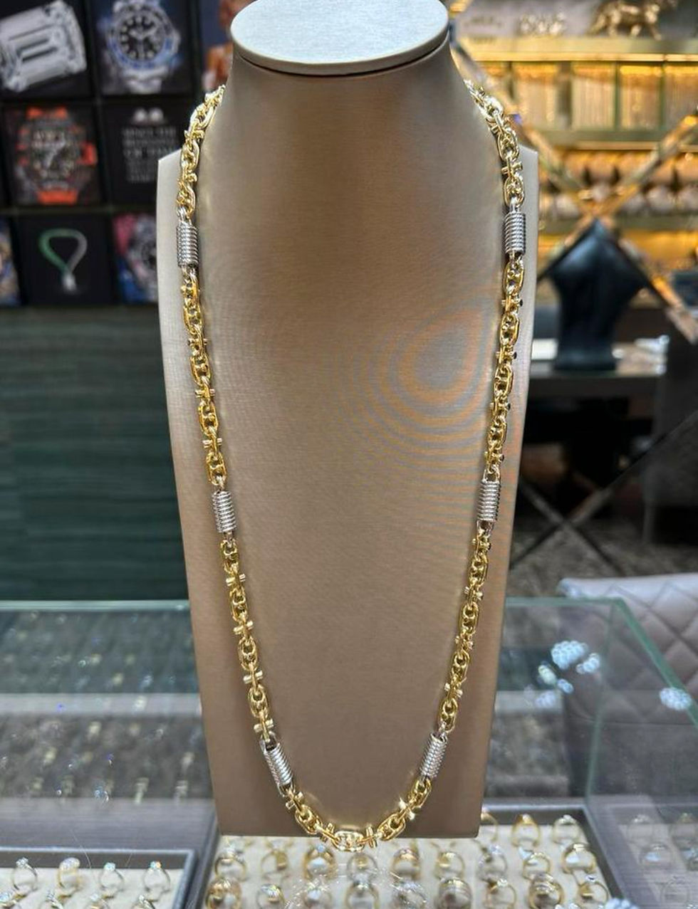 Thumbnail: 18KT Goud - 202.16 Gram - MONTE CARLO - Ketting