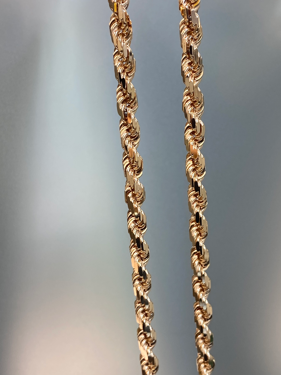 Thumbnail: 18KT GOLD - 146 GR - ROPE CHAIN MASSIVE