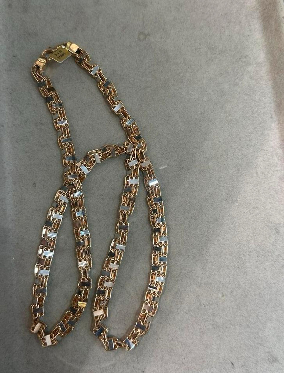 Thumbnail: 18KT Goud - 30.6 Gram - Ketting - MAGNUM - Rosé Goud
