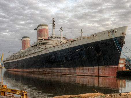 Ozeanliner „United States“ soll schon am 15. November Liegeplatz in Philadelphia verlassen