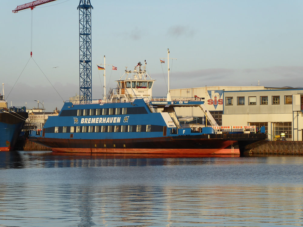 Spannende Fhre Bremerhaven Nordenham Bildnull