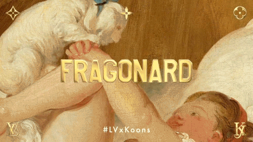 Fragonard em Louis Vuitton