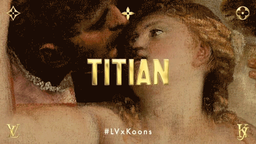 Titian em Louis Vuitton