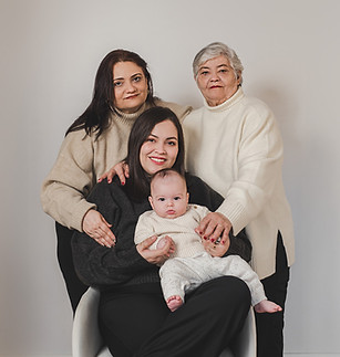 Retrato familiar de 4 generaciones