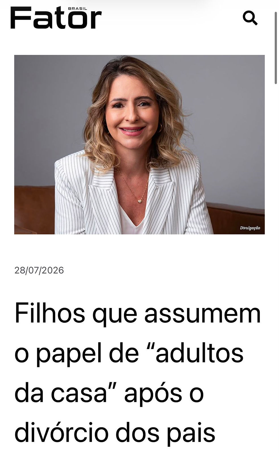 Revista Fator Brasil | 28 de julho de 2026