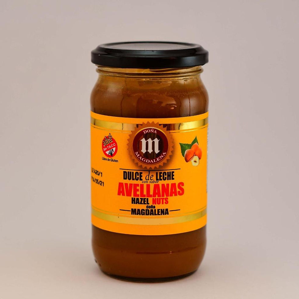 Miniatura: Dulce de leche Avellanas