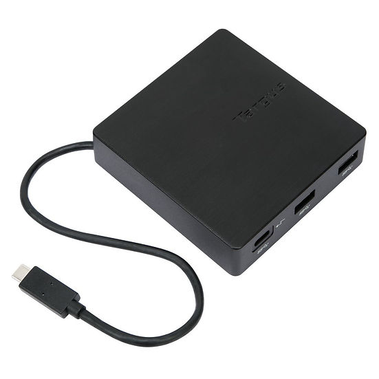 TARGUS - USB-C TRAVEL DOCK WITH POWE PASS - THROUGH