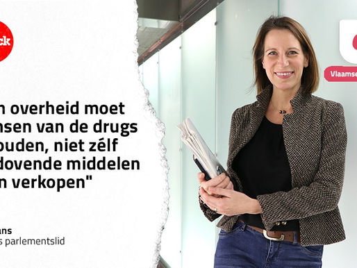 'Aan een overheid die drugs dealt hebben we niets'