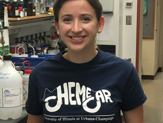 Gina wins ACS Summer Undergraduate Research Fellowship!
