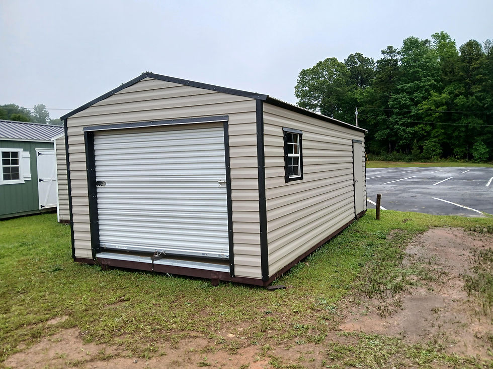 Thumbnail: 12'x24' Returned Twin City Metal A-Frame - 17515