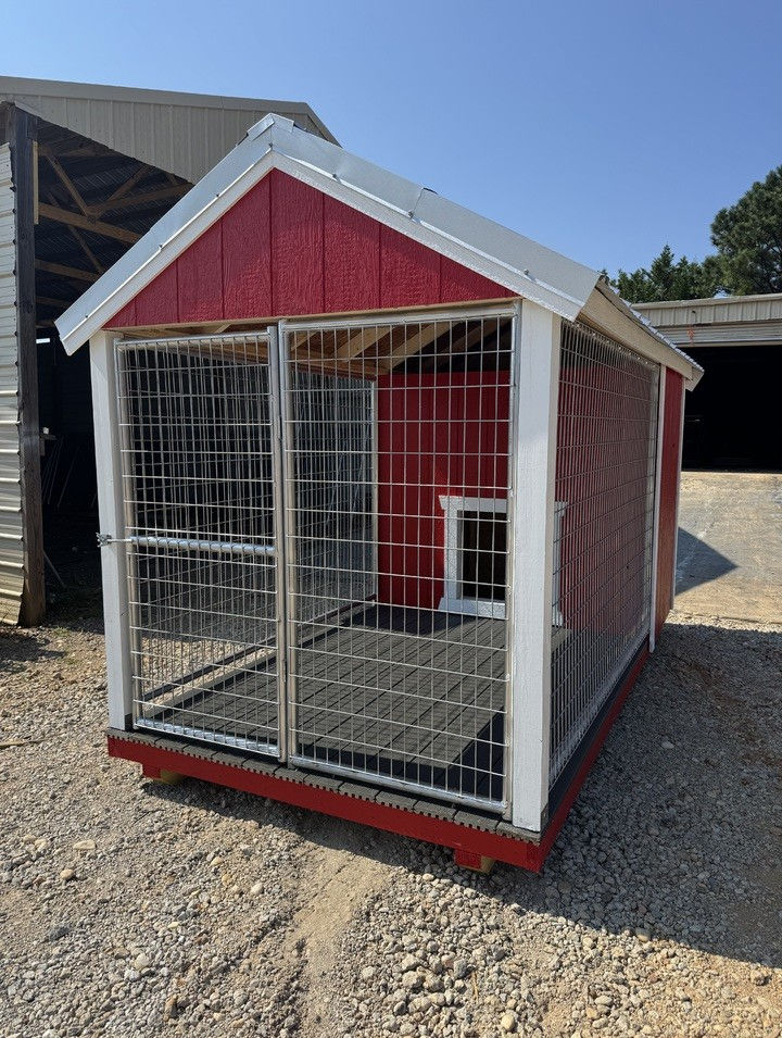 6'x12' 1-Bay Dog Kennel - 001193
