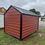 Thumbnail: 8'x12' Davis Bargain Metal Building - 001077 DB