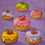 Thumbnail: Donut Oil Painting: Sweet Treat Still Life, 12"x12"