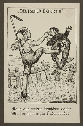 Antisemitic propaganda of an agricultura