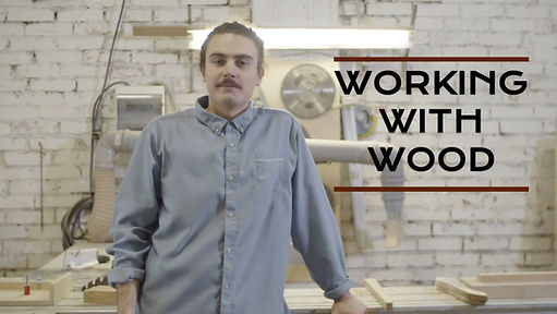 Woodwork master craftsman standing in his workshop - Working With Wood