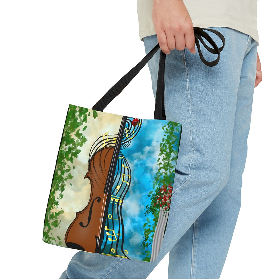 Thumbnail: "Violin" Tote Bag