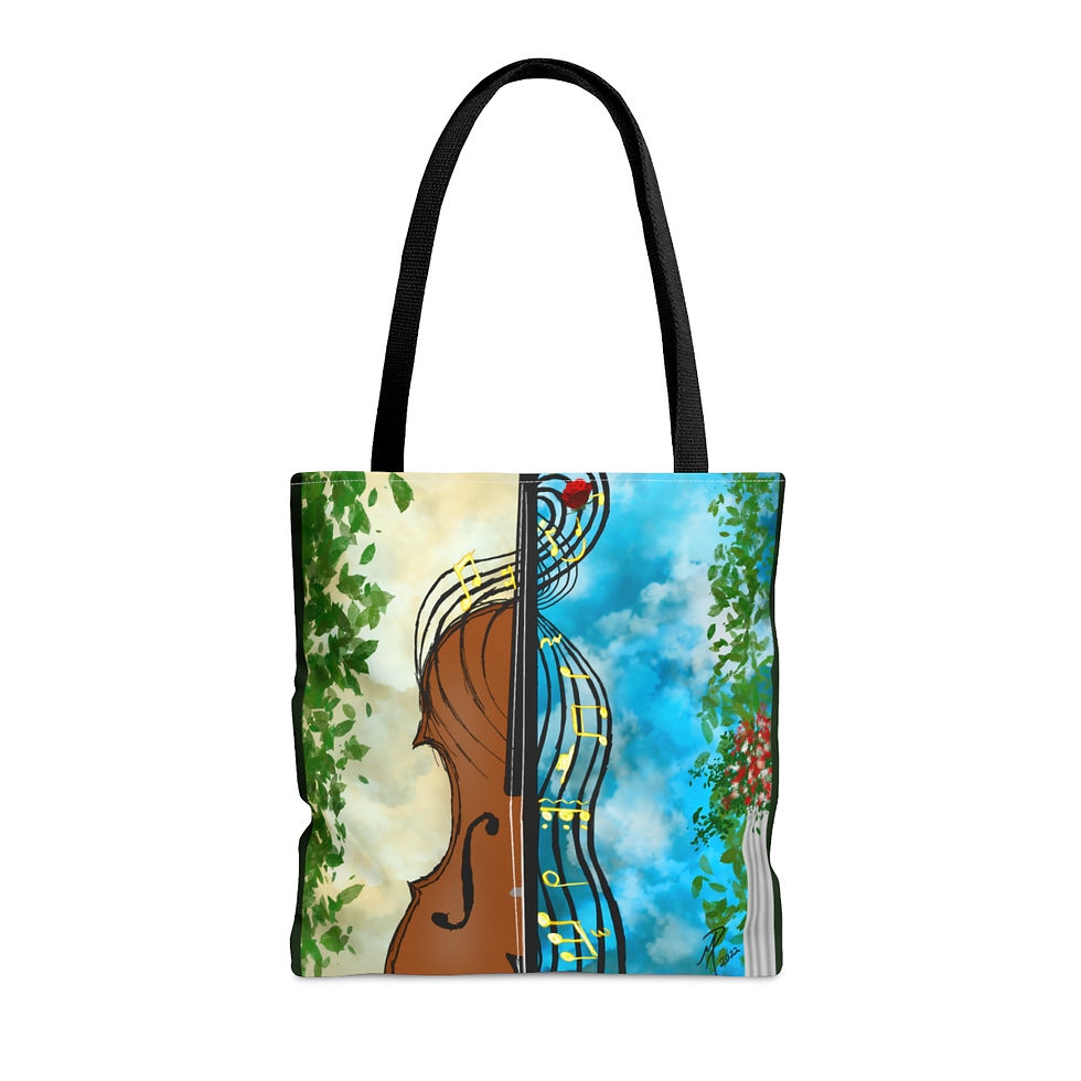 Thumbnail: "Violin" Tote Bag