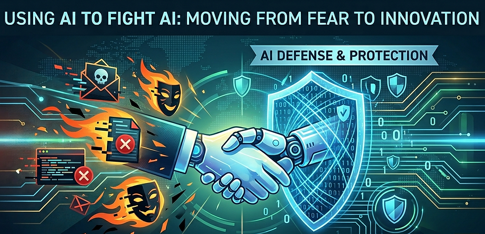 Using AI to fight AI