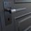 Chicago (Lock) Door Handle Set | Satin Black