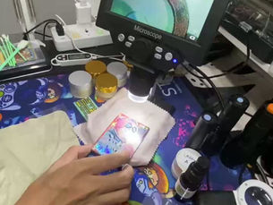 Xóa Xước Lông Tơ Trên Card AA L One Piece