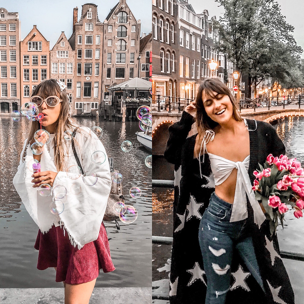 WHITE FLARE SLEEVES & SUPERSTAR CARDI