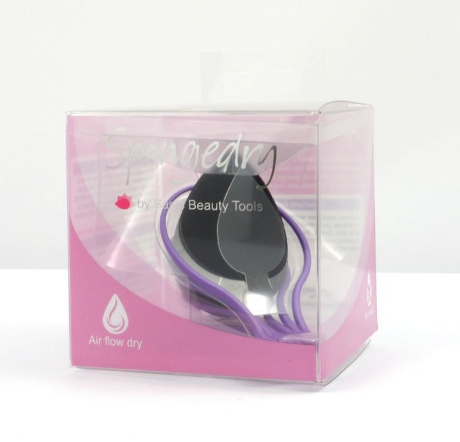 Thumbnail: Purple Spongedry And Black Foundation Blender By Basic Beauty Tools Front Box Packaging
