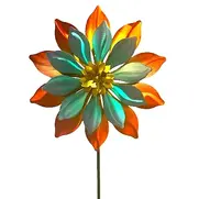 Metallic Flower Art