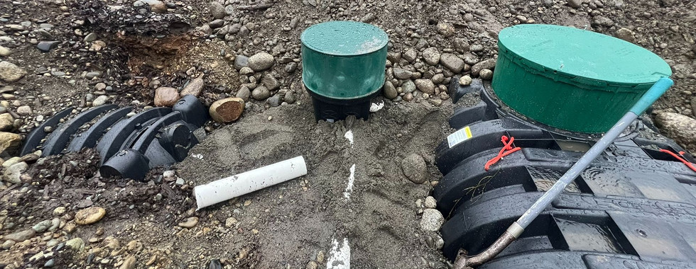 Northern BC septic installation by APX Contracting