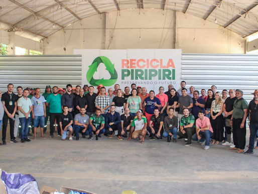 Piripiri inaugura Centro de Triagem de Resíduos e valoriza trabalho dos catadores
