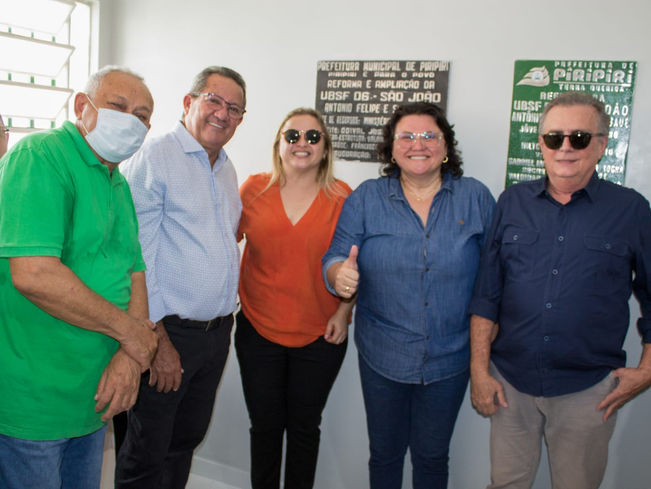 SESAM entrega novas instalações da UBSF do bairro São João em Piripiri