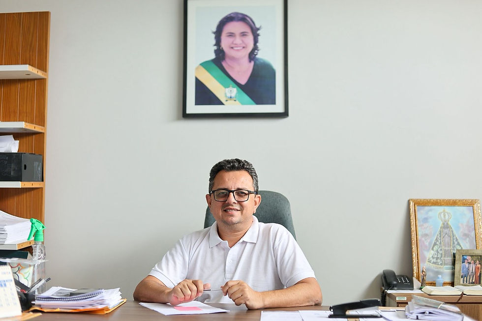 Secretário municipal de Administração, Neto da Chrisfapi.