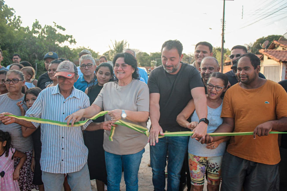 Prefeitura de Piripiri inaugura calçamento no bairro Crioli