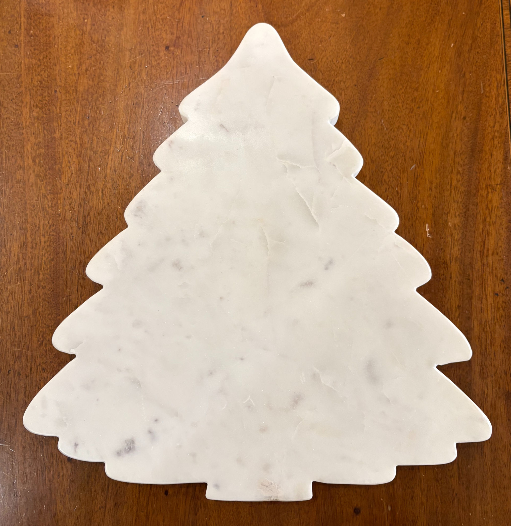 Marble Christmas Tree Board