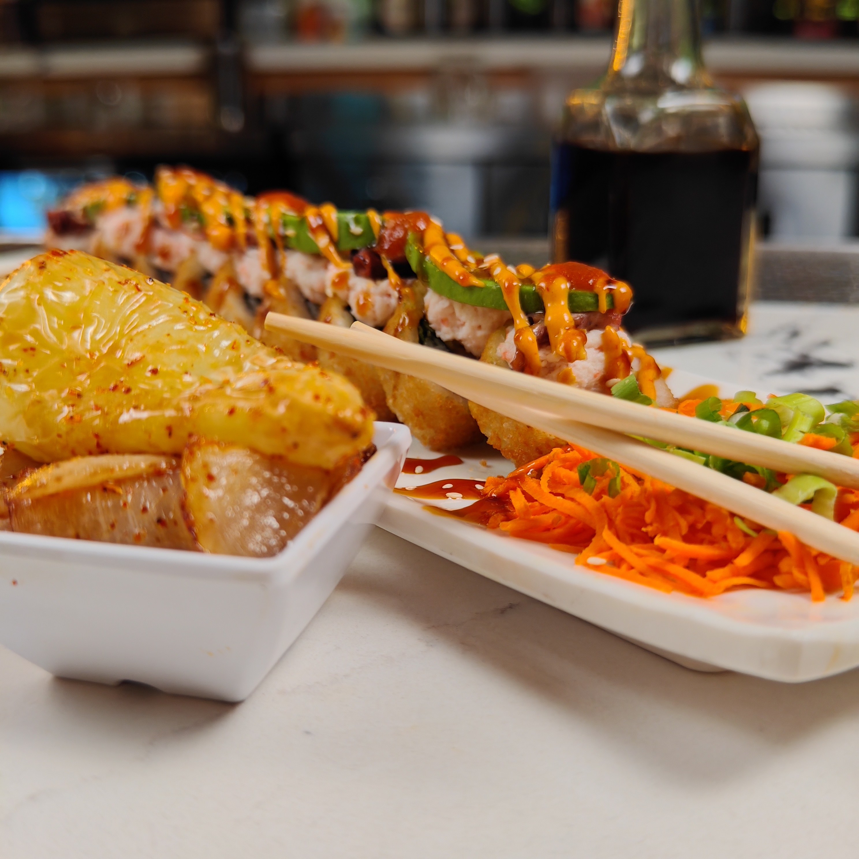 Sushi estilo Nayarit de El Viejón