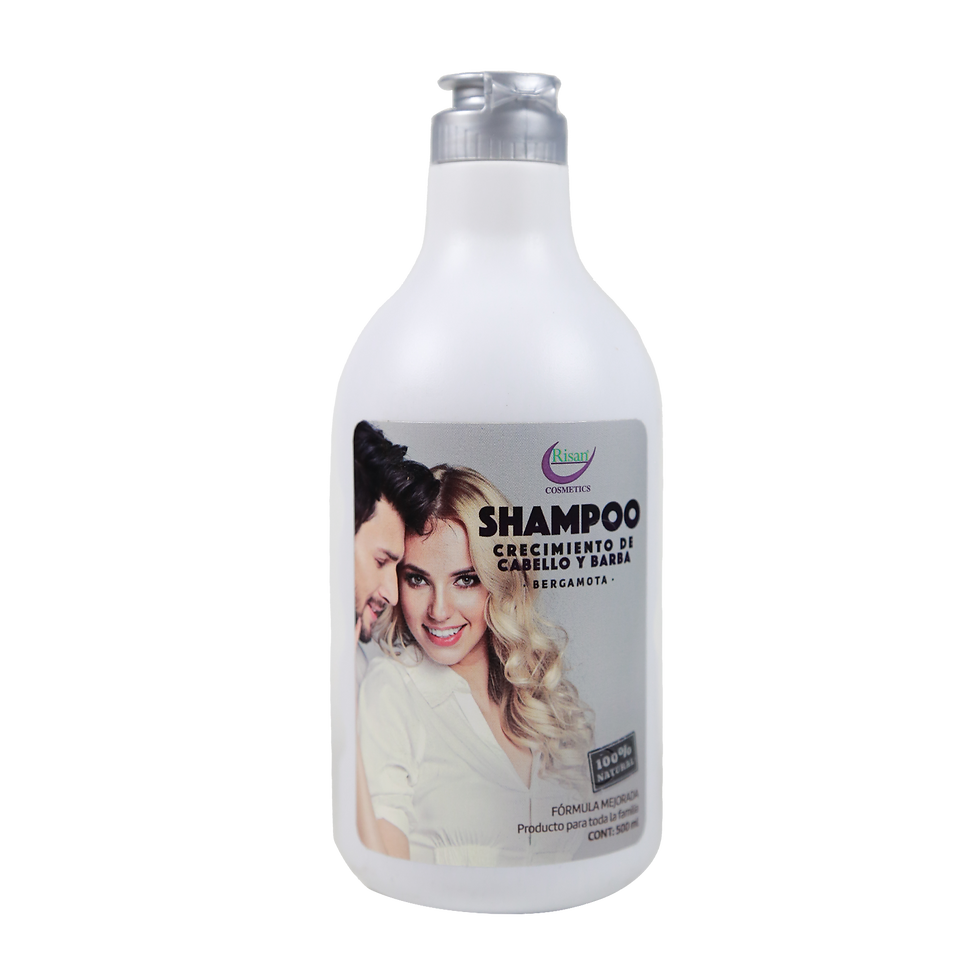 Shampoo Crecimiento de Barba y Cabello