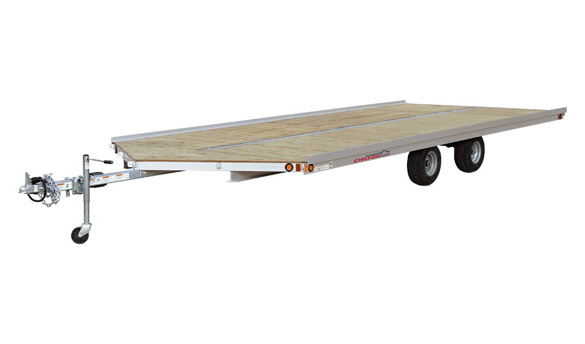 ALUMINUM 8.5×20 DECKOVER TRAILER 4400#