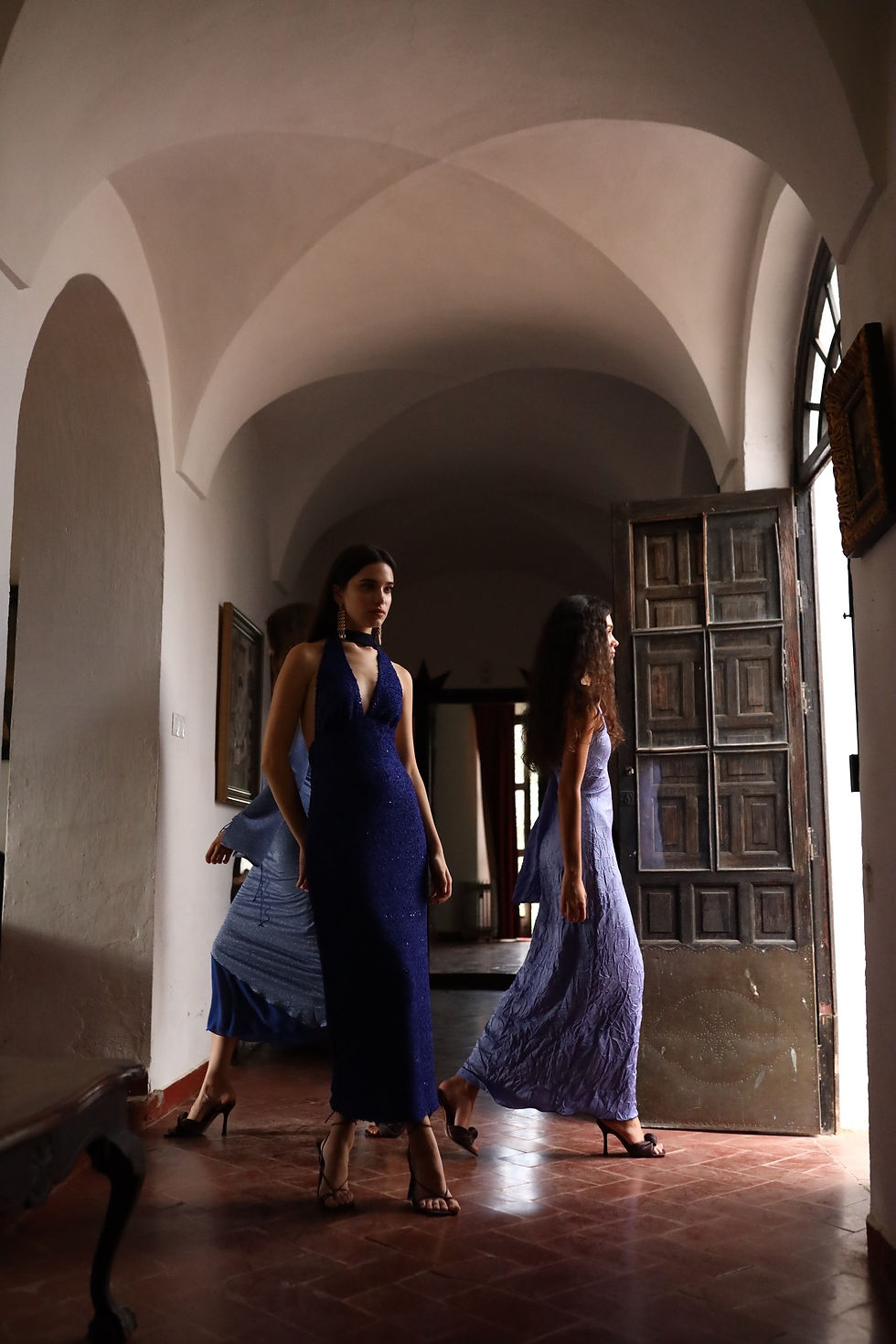 Thumbnail: EL PASO DRESS * The Traveler • BLUE VERSION