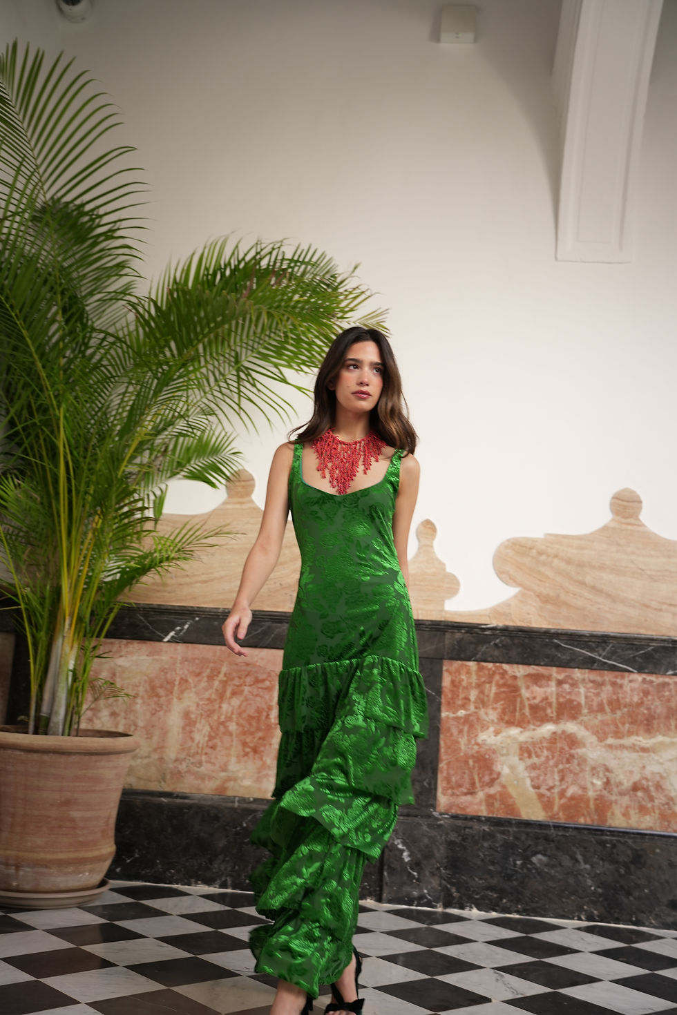 Thumbnail: LA HABANERA DRESS • Green Version