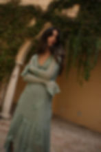 Miniatura: Stock Sales •  LOS CAPRICHOS DRESS • Sea Version