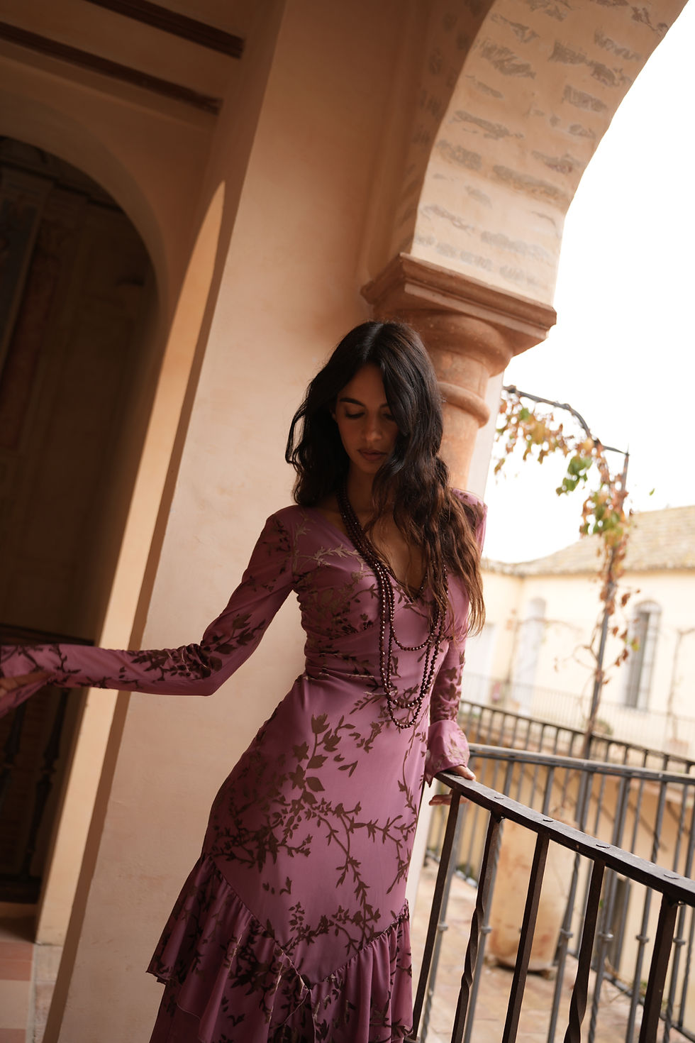 Thumbnail: LA MAJA DRESS • Magenta Version